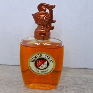 NWOT Vintage Kings Men Spice Cologne 4 1/4 FL. OZ. Made In USA